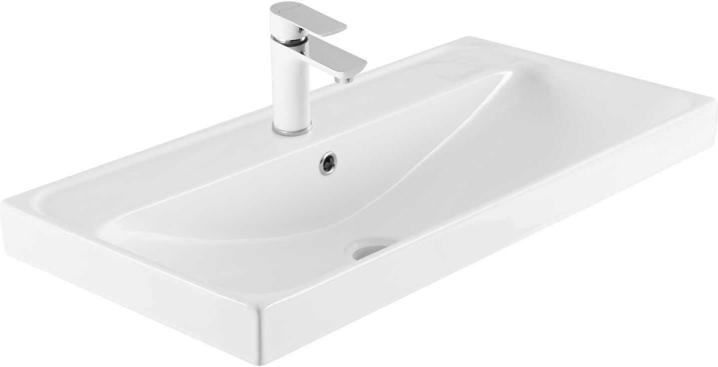 Раковина Aquanet Flash Mini 80 белая