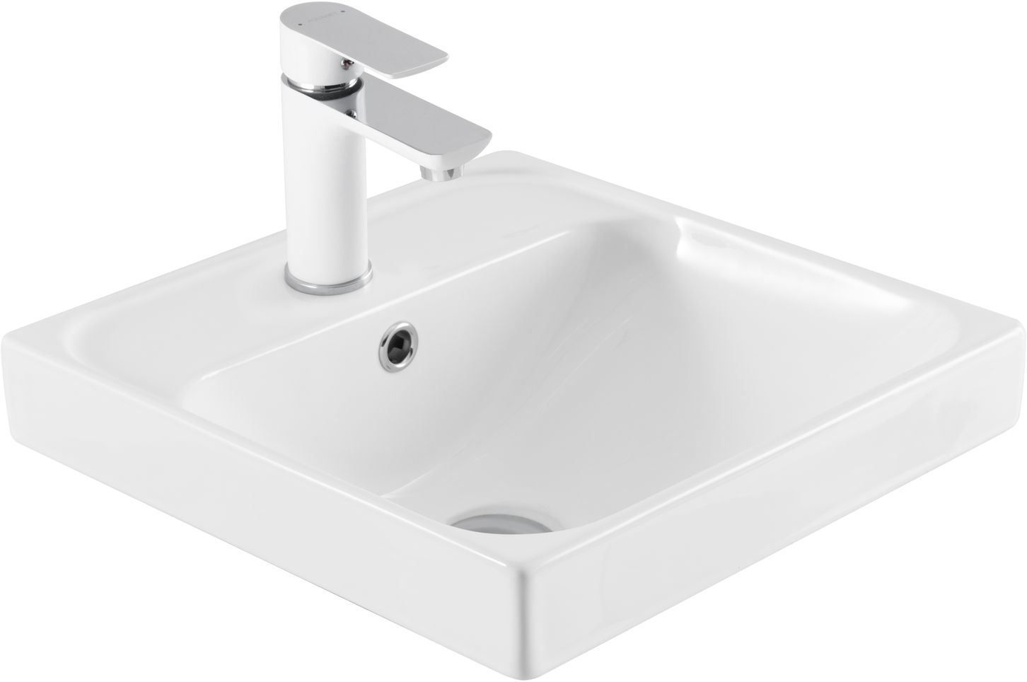 Раковина Aquanet Flash Mini 40 белая