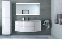 Шкаф навесной Cezares Vague 35 L 44228 белый