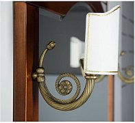Зеркало Iside Aretusa 100 темный орех