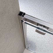 Душевая дверь BelBagno Luce 120 BF-1-120-C-Cr хром